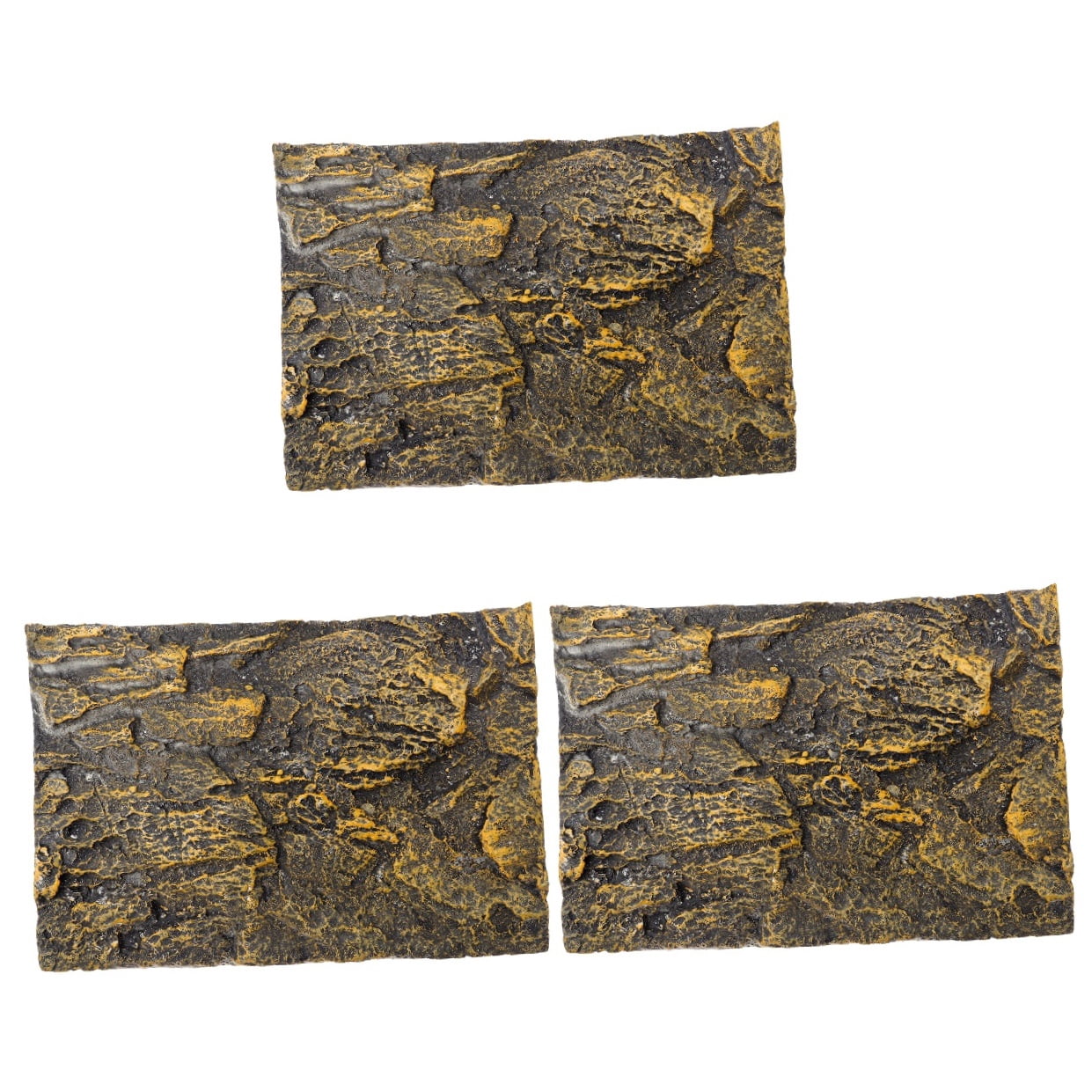 3 Count Terrarium Back Panel Background Rock Aquarium