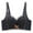 Black, variant on T Shirt Bras Women Convertible Bra Feature V-Neck Molded Bra Style W-100 Black S