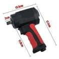 thumbnail image 2 of 1/2 Inch Air Driver Air Hammer Pneumatic Tool Impact Wrench ,Long-Term Reliability, 2 of 6