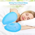 thumbnail image 4 of Graflsoa EVA Transparent Anti-Grinding Teeth Guards Set with Storage Cases for Nighttime Use, 4 of 7