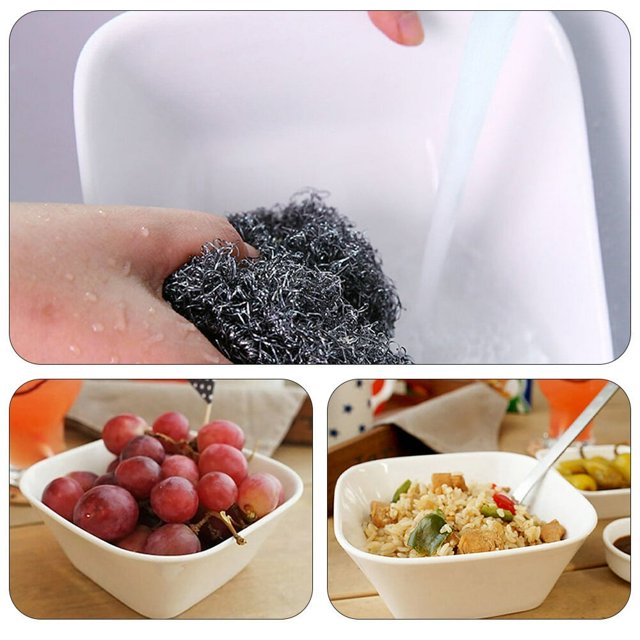 CUITING DOITOOL Ceramic Square Cereal Bowls - Chip Resistant & Microwave Safe