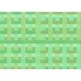thumbnail image 1 of Ahgly Company Machine Washable Indoor Rectangle Transitional Jade Green Area Rugs, 4' x 6', 1 of 7