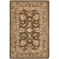 thumbnail image 4 of SAFAVIEH Anatolia Venice Traditional Wool Area Rug, Brown/Green, 8' x 8' Round, 4 of 7