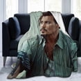 thumbnail image 1 of Johnny Depp Blanket Bedding Fleece Blanket Soft Throw Blankets Lightweight Anti-Static Blanket - 3 Sizes, 1 of 5