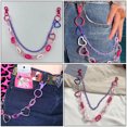 thumbnail image 4 of Shisuyan Dance Performance Waist Chain Acrylic Colorful 1Pcs 19.3x1In, 4 of 8