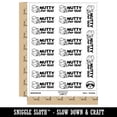 thumbnail image 2 of Nutty for This Squirrel Teacher Student School Sticker Set - White - Gloss Finish - 2.00" Large, 2 of 7