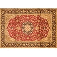 thumbnail image 1 of Ahgly Company Indoor Rectangle Medallion Orange Traditional Area Rugs, 8' x 10', 1 of 1