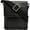 Black, variant on Aiden Small Leather Messenger Crossbody Bag