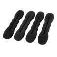 thumbnail image 1 of Unique Bargains Éponge pour Femmes DIY Coiffure Porte-Chignon 6.5 Pouces Noir 4 Pcs, 1 of 2