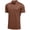 Desert Orange, variant on Mens Dri-FIT Short Sleeve Polo Shirt (X-Large, Apple Green)