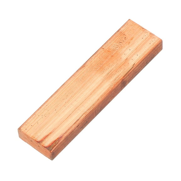 Uxcell Copper Bar, 2/5"x0.98"x3.9" Pure Copper Strip for Craft Science Class, 1 Pcs
