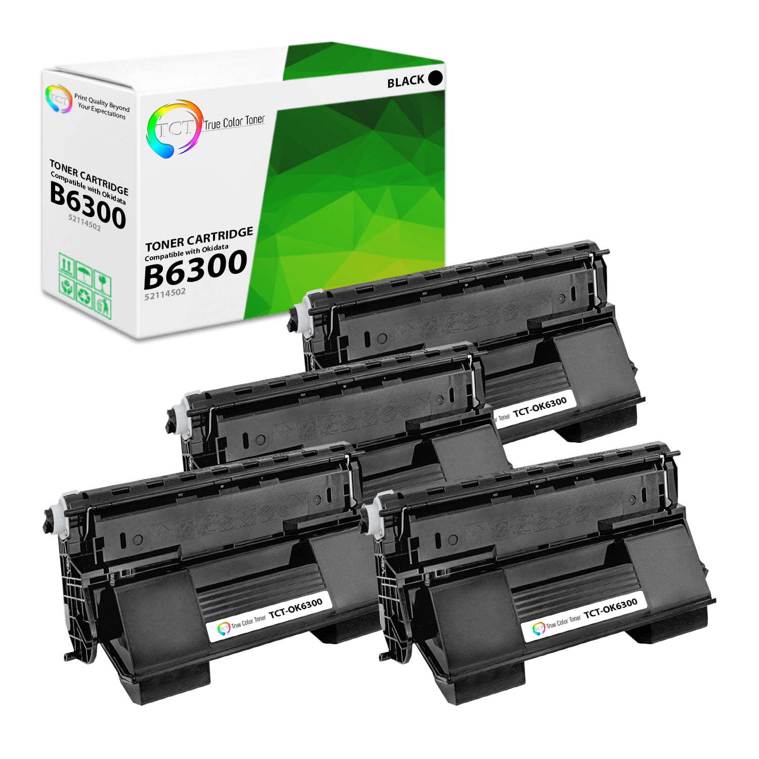 Compatible Toner Cartridge Replacement for the B6300 Series - 2 Pack Black - Walmart.com