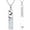 03-Bar Dragonfly Urn Necklace, variant on Urn Necklaces for Ashes 925 Sterling Silver Dog Cat Cremation Jewelry with Funnel Filler Kit for Women Human Pets