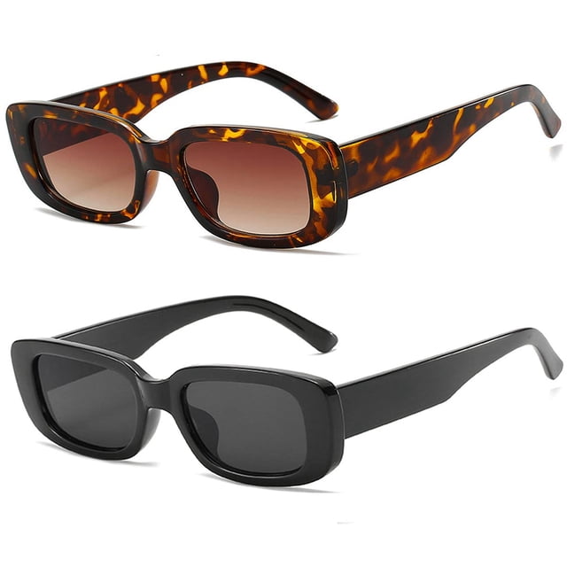 Gafas de Sol Dollger Rectangulares de Moda Retro de los 90 para Mujer y Hombre