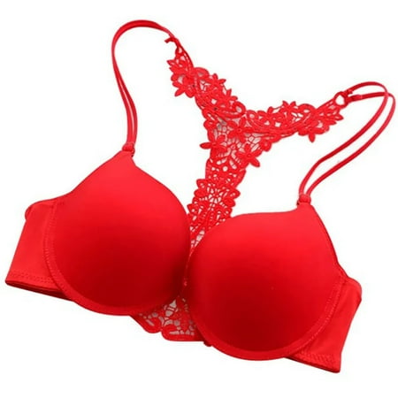 Puawkoer Women s Push Up Wireless Bra Womens Bra Comfort Support No Womens Strapless Bras Underwire Bras Comfortable Wire Cotton Sports Bra Bralette Everyday Underwear