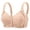 bra85-Khaki, variant on UAYOTSE Seamless Lift Bra for Women Full Coverage Wire Free Support Smooth Comfort Underwear Size XXL