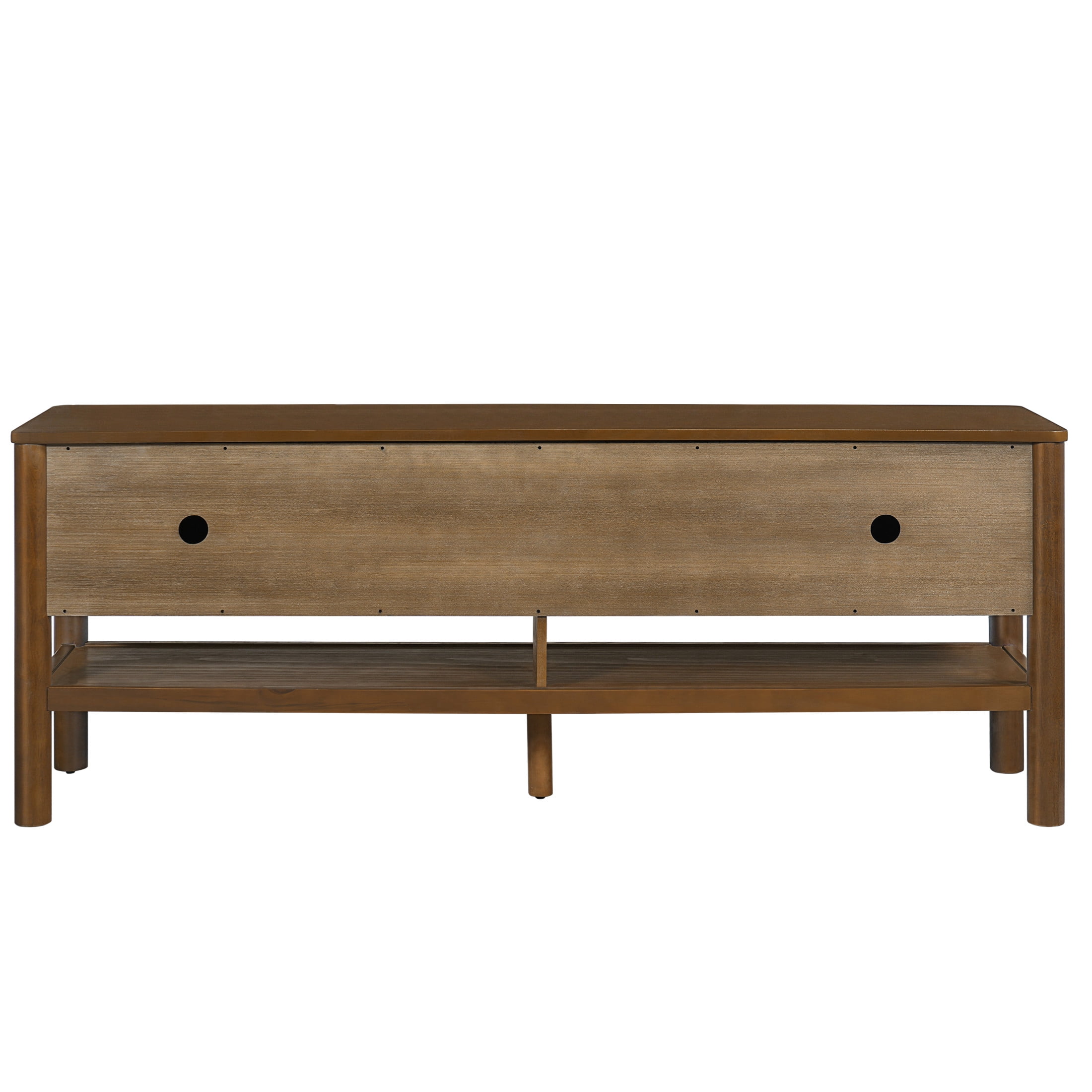 Christopher Knight Home 70" Modern Wood TV Stand, Media Console with Doors and Drawers, Walnut