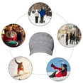 thumbnail image 6 of Holzlrgus Womens Winter Beanie Warm Knitted Slouchy Wool Hats Cap with Visor, 6 of 7