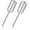 KitchenAid Silver, variant on 2 Pcs Stainless Steel Hand Mixer Beaters Attachments Replacement Parts for Kitchen Mixer Models 62682RZ 62692 62695V 64699
