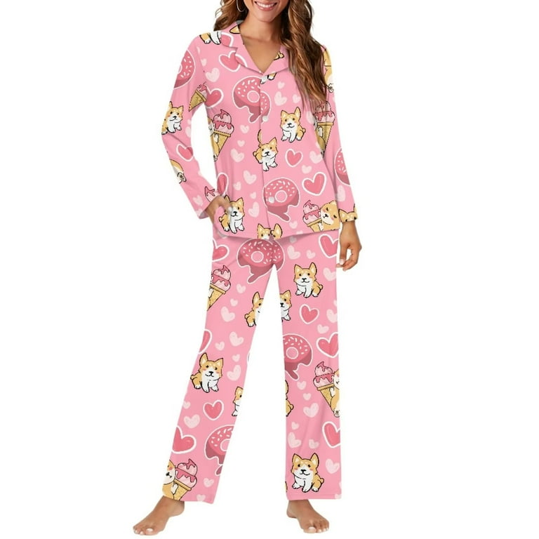 Girls corgi pajamas new arrivals