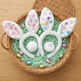 thumbnail image 5 of ‌Alaiyaky 4PCS Bunny Ears Headband with Tail, Easter Plush Rabbit Ears Headband Tail Accessories Bunny Cosplay Costume Fancy Dress Up Accessories Easter Egg Hunt Decorations Party Spring Celebrations, 5 of 7