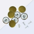 thumbnail image 4 of 40 Sets 17 Mm Jeans Metal Button Rapid Rivet Buttons Fasteners Combined Button Sewing Clothes Accessories (Bronze), 4 of 6