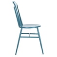 thumbnail image 5 of SAFAVIEH Broderick Outdoor Patio Side Chair, Matte Navy Blue, Set of 2, 5 of 11