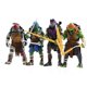 thumbnail image 1 of Figuras de acción de Tortugas Ninja Mutantes adolescentes, muñecos de PVC TMNT, Mikey, Leonardo, Raphael, Donatello Fivean  unisex, 1 of 2