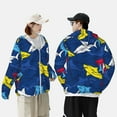 thumbnail image 6 of Easygdp Cartoon Shark Lightweight Long Sleeve Sun Shirt Sports long-Sleeved Sun Protective Clothing, Quick Drying Breathable - Large, 6 of 9