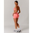 thumbnail image 5 of IDOPIP Womens Seamless Workout Sets Backless Sports Bra Top Scrunch Butt High Waist Gym Shorts 2 Piece Yoga Outfits, 5 of 6