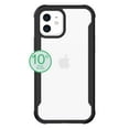 thumbnail image 3 of onn Dual-Layer Phone Case for iPhone 12 / iPhone 12 Pro - Black/Clear, 3 of 10
