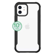 onn Dual-Layer Phone Case for iPhone 12 / iPhone 12 Pro - Black/Clear