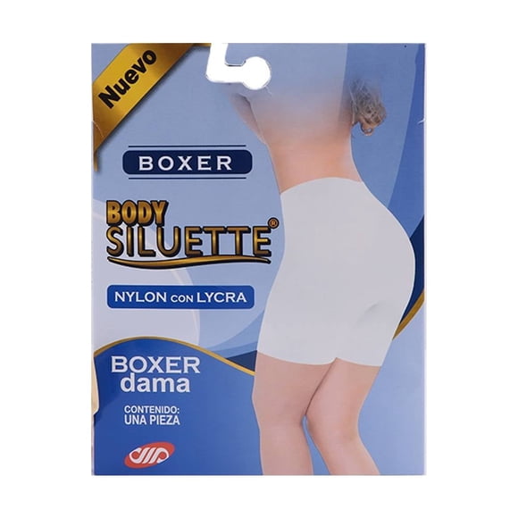 Bóxer Body Siluette para Mujer, Beige Talla CH