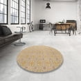 thumbnail image 3 of Ahgly Company Indoor Rectangle Abstract Orange Brown Abstract Area Rugs, 2' x 5', 3 of 6