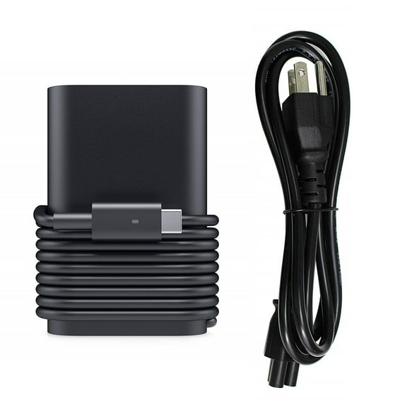 45W Laptop Adapter Charger for XPS 13 9365 9370 XPS 12 Latitude 7275 7370