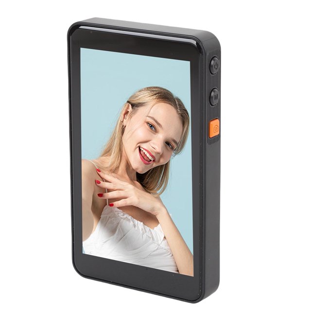Phone Vlog Selfie Monitor Screen, Magnetic Phone Holder Clip Mount, Using Rear Camera for Selfie Vlog Live Stream TikTok