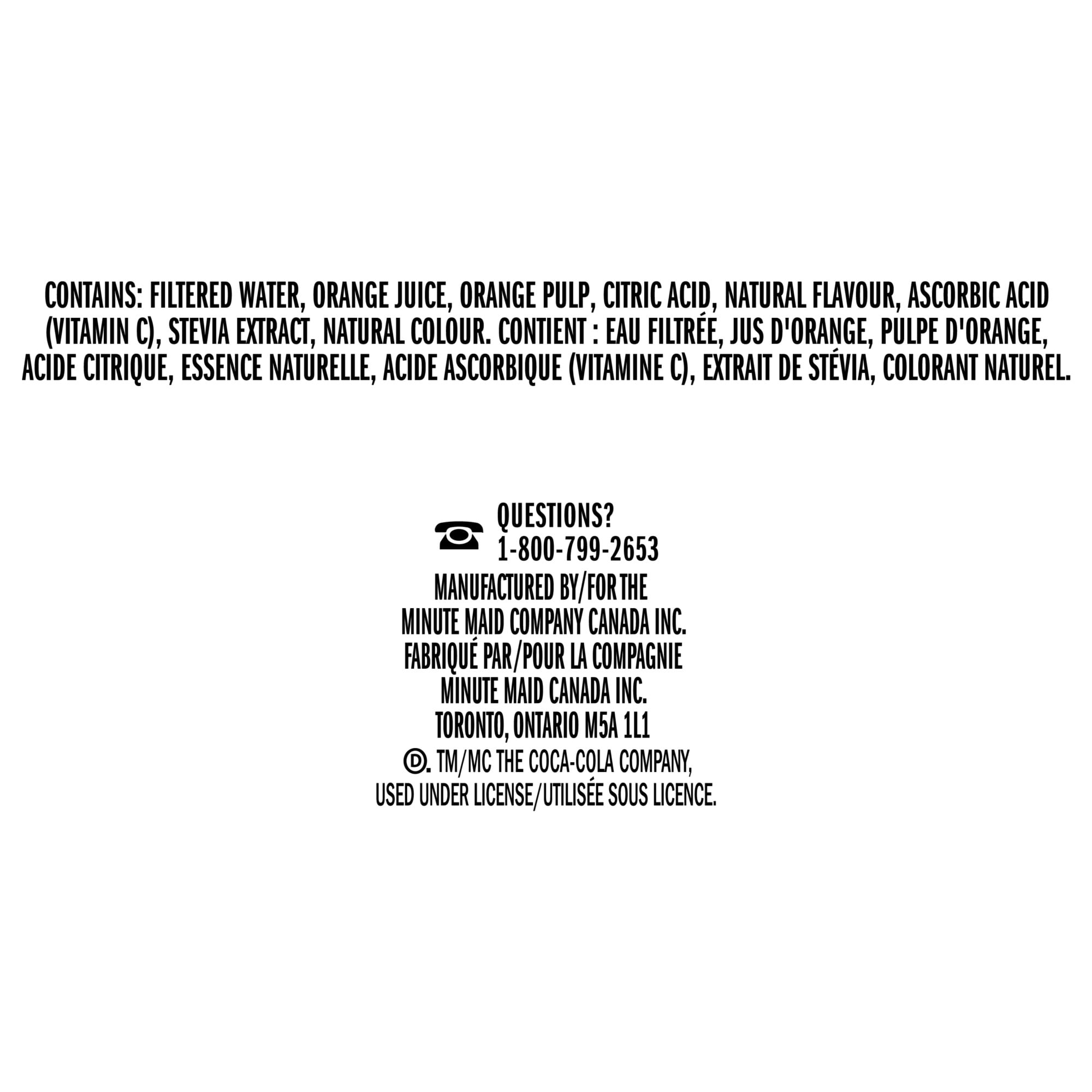 Simply d'orange 50 Bottle, 1.54 Liters 1,54 x L