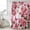 Pink, variant on Pink Roses Shower Curtain, Waterproof Shower Curtains for Bathroom, Spring Floral Elegant Pastoral Butterfly Washable Fabric Bathtub Curtain Set Bath Decor with 12 Hooks Stall 36"x72"