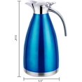 thumbnail image 7 of 68oz Thermal Coffee Carafe, Double Wall Vacuum Insulated Thermos, 12 Hour Heat Retention/24 Hour Cold Retention, Stainless Steel Coffee Carafe for Keeping Tea Milk Coffee Hot, 7 of 7