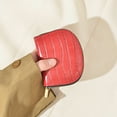 thumbnail image 3 of Cartera para mujer, billetera plegable de cuero PU, bolsillo con cremallera de gran capacidad, tarjetero minimalista, tamaño compacto, 3 of 5