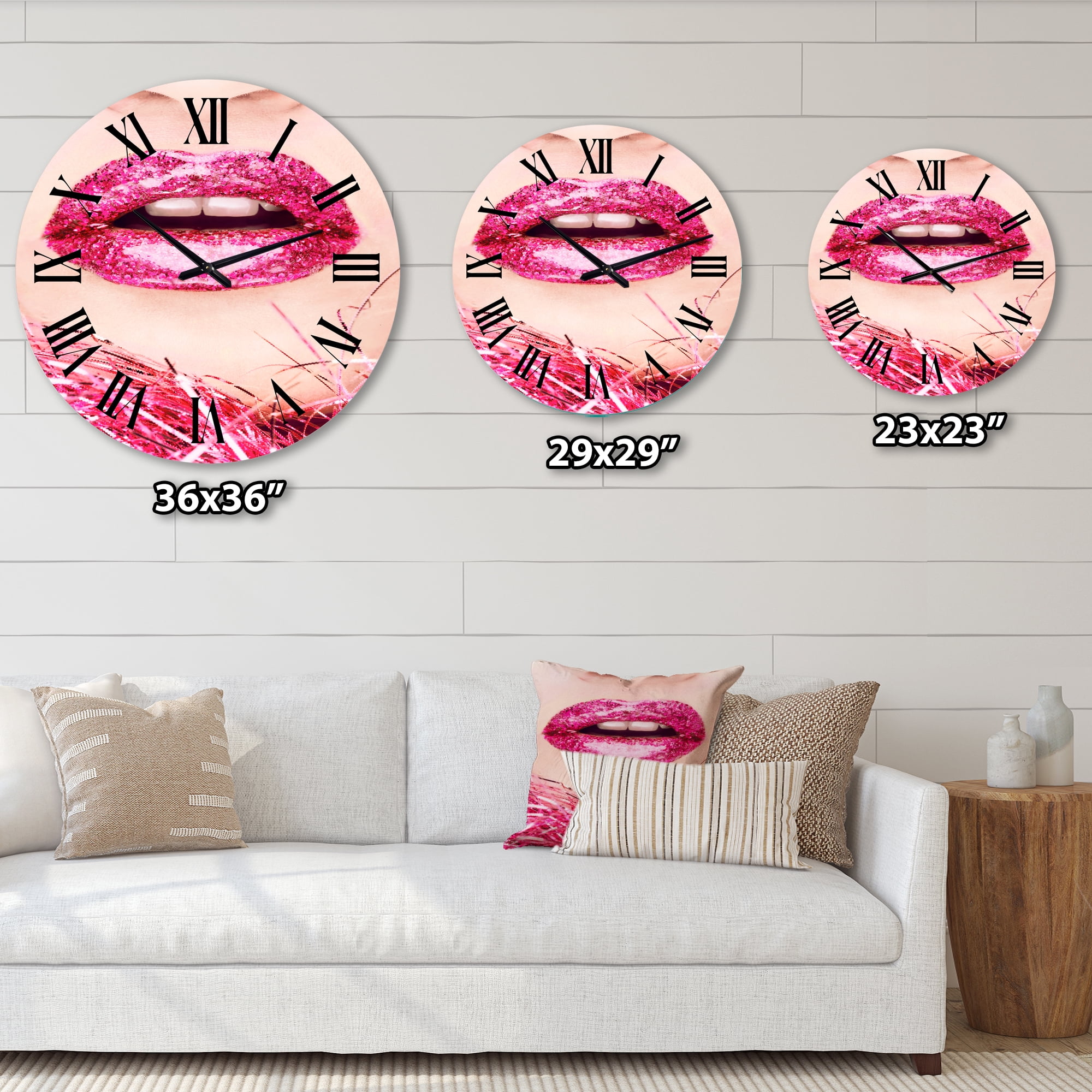 Designart 1 in Quartz Modern/Contemporary Wall Clock