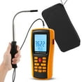 thumbnail image 1 of Medidor de flujo de aire portátil Anemometer Bonvoisin Hotwire CFM/CMM, 1 of 6