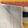 thumbnail image 5 of Well Woven Gigi Katniss Modern Kids Shag Moroccan Ivory Blue Thick 7'10" x 9'10" Area Rug, 5 of 7