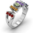 thumbnail image 4 of Fridja Mother's Day Gift Mom Ring Creative Color Matching Mom Ring S impl And Versatile, 4 of 8