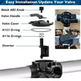 thumbnail image 4 of TAPDRA Pool Valve Repair Kit Positive Seal Never Lube Fits 4715 4716 Durable ABS Easy Install with Diverter for Jandy, 4 of 4
