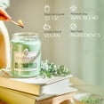 thumbnail image 5 of Havenwick Wild Sage Soy Blend 22-oz Large Jar Candle, Long Lasting 110-130 Hour Burn Time with Single Cotton Wick, Relaxing Scented Candles for New Home Gift & Housewarming Parties, 5 of 8