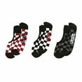 thumbnail image 2 of Vans Classic Super Checkerboard No Show Socks 3 Pack Men's Size 6.5 - 9, 2 of 2
