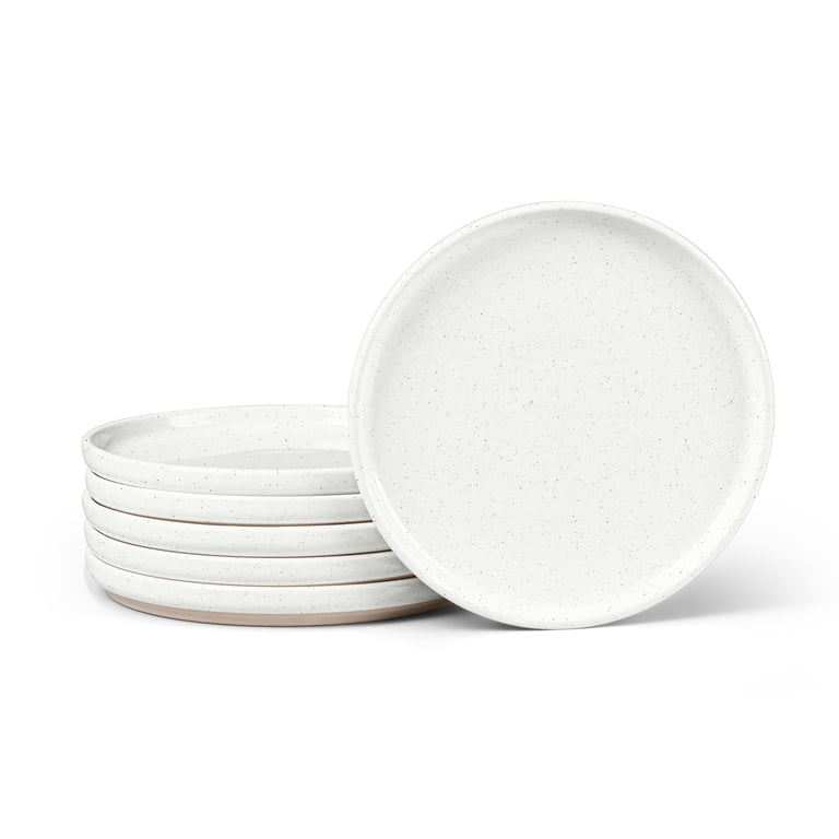Vesteel 6-Piece Handcrafted Stoneware Dinner Plate Set photo 6