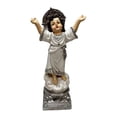 thumbnail image 4 of Figura de Jesús, Decoración, Decoración de mesa, Colección de artesanías, Estatua sagrada, Escultura para el hogar, Estante familiar, Relleno de huevo, 4 of 9