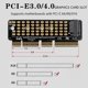 thumbnail image 4 of M.2 NVME to PCI-E 4.0 Adapter Card M.2 M-KEY Slot Supports 1U Server, 4 of 5